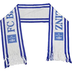 FC Blau-Weiß Linz Old School Schal - weiß / ONE SIZE