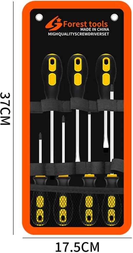 INF 7-teiliges magnetisches Schraubendreher-Set – Industriequalität S2-Legierungsstahl & Chrom-Vanadium