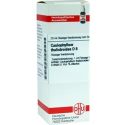 Caulophyllum Tha D 6 20 ML