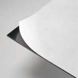 gudy® 802, Aufziehfolie beidseitig permanent klebend, zum Kaschieren auf Platten, einseitig abgedeckt 61 cm | 10 m, Polyester, transparent