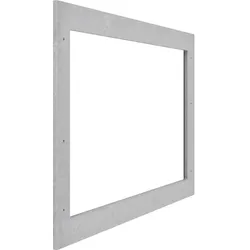Hager FZ296N Ausgleichsrahmen 1045x1045x22mm, zur Vergrösserung Wandabstand