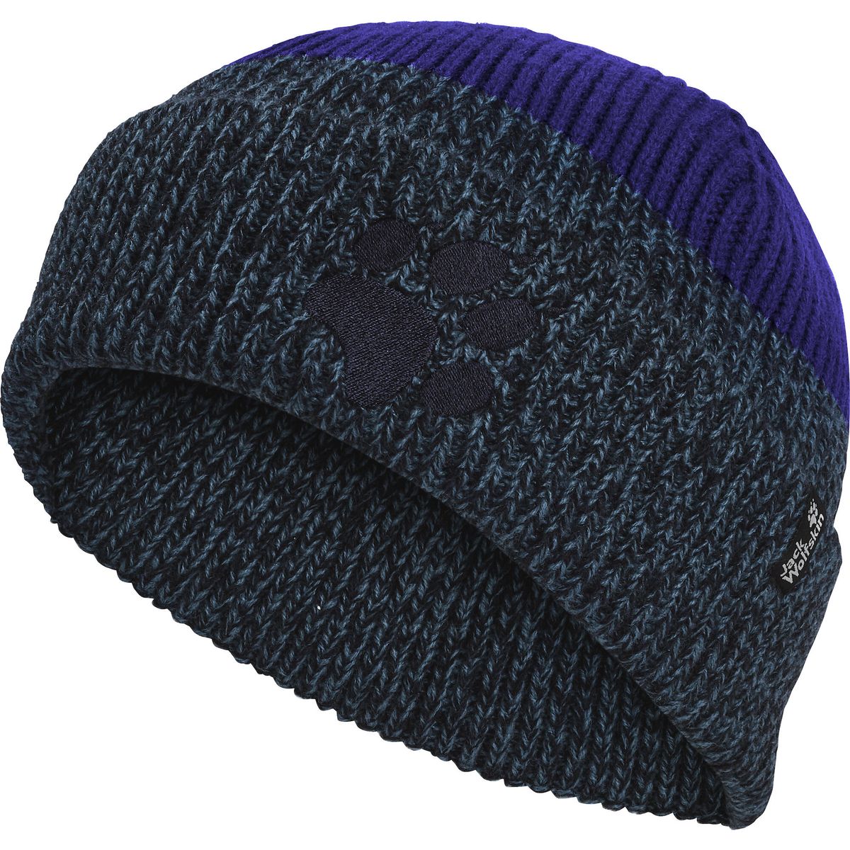 Jack Wolfskin Pawly Beanie K glow ink (C0711) S A66193_C0711_A06