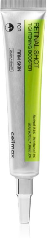 celimax Retinal Shot Tightening Booster glättende Gesichtscreme zur Korrektur von Alterungszeichen mit Retinol 15 ml