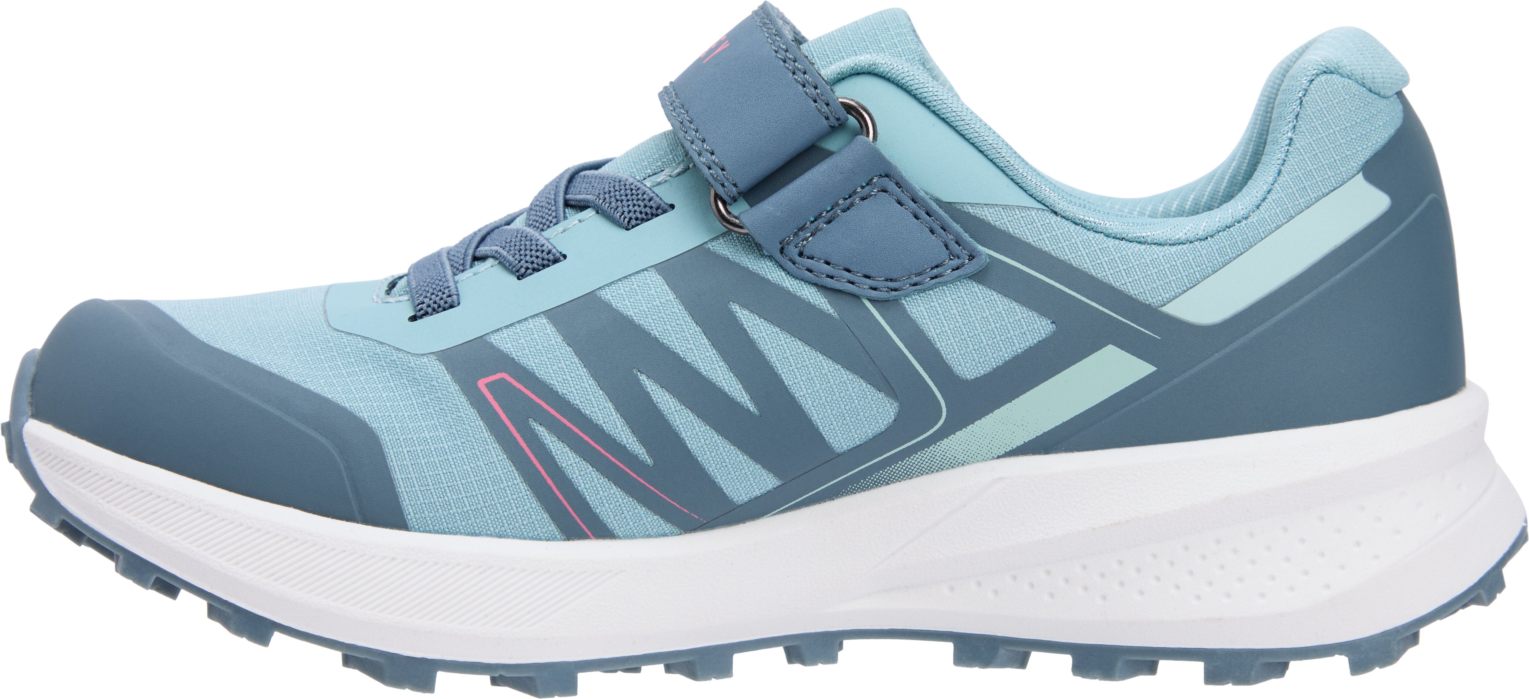Wanderschuh MCKINLEY "Kansas IV AQB V/L J", Kinder, Gr. 33, blau (blau aqua), Synthetik, Textil, Schuhe Wanderschuh blau aqua 33