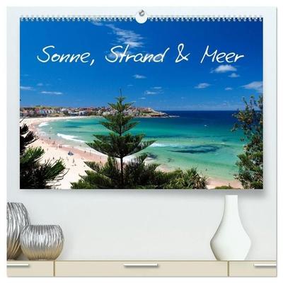 Sonne, Strand & Meer (hochwertiger Premium Wandkalender 2027 DIN A2 quer), Kunstdruck in Hochglanz