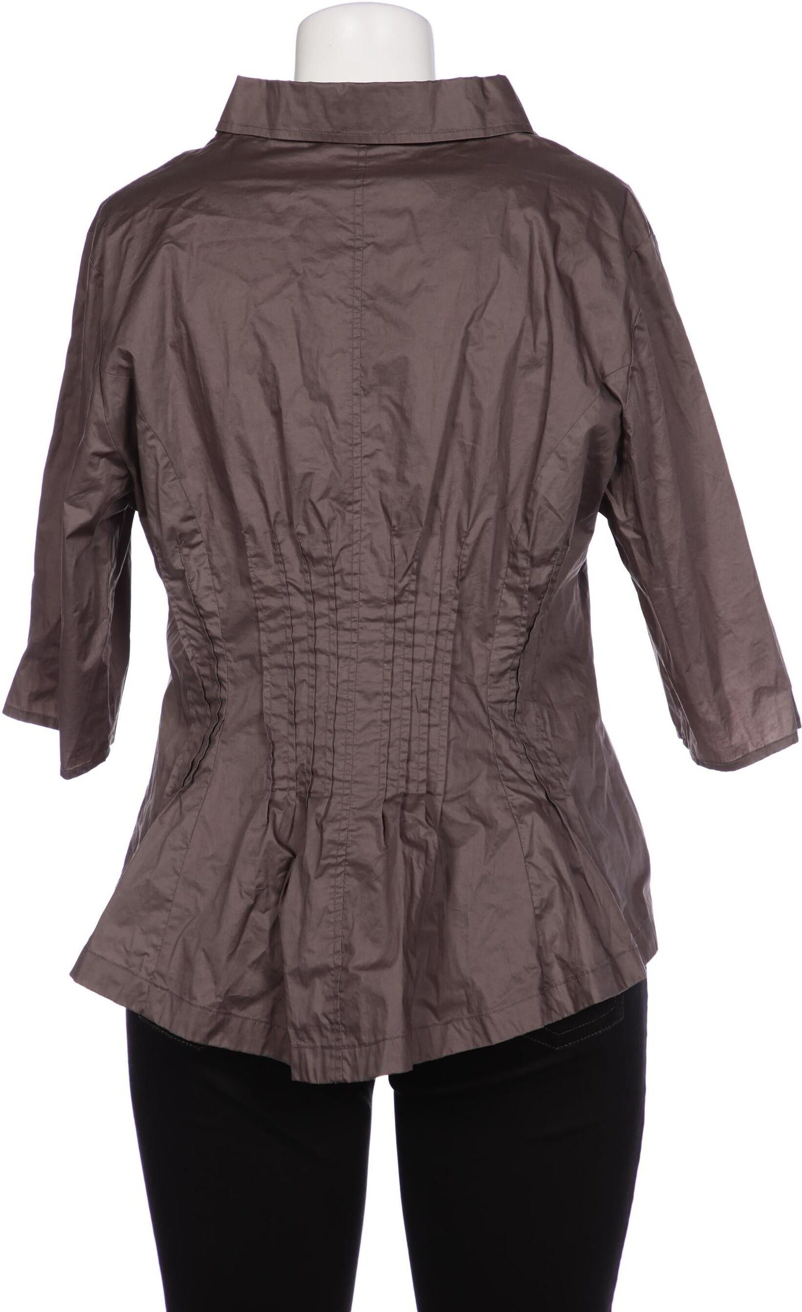 Zeitlos By Luana Damen Bluse, Grau, Gr. XL, kein / Etikett - Second Hand