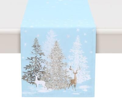 Laural Home Winter Wonderland Table Runner