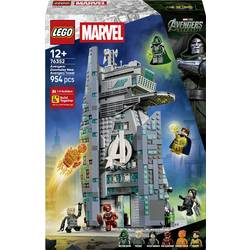 LEGO MARVEL SUPER HEROES 76352 LEGO® MARVEL SUPER HEROES Avengers: Doomsday Neuer Avengers Tower; Bauset mit Doctor Doom, Yelena, Red Guardian, Bucky Barnes, Human Torch und Sentry