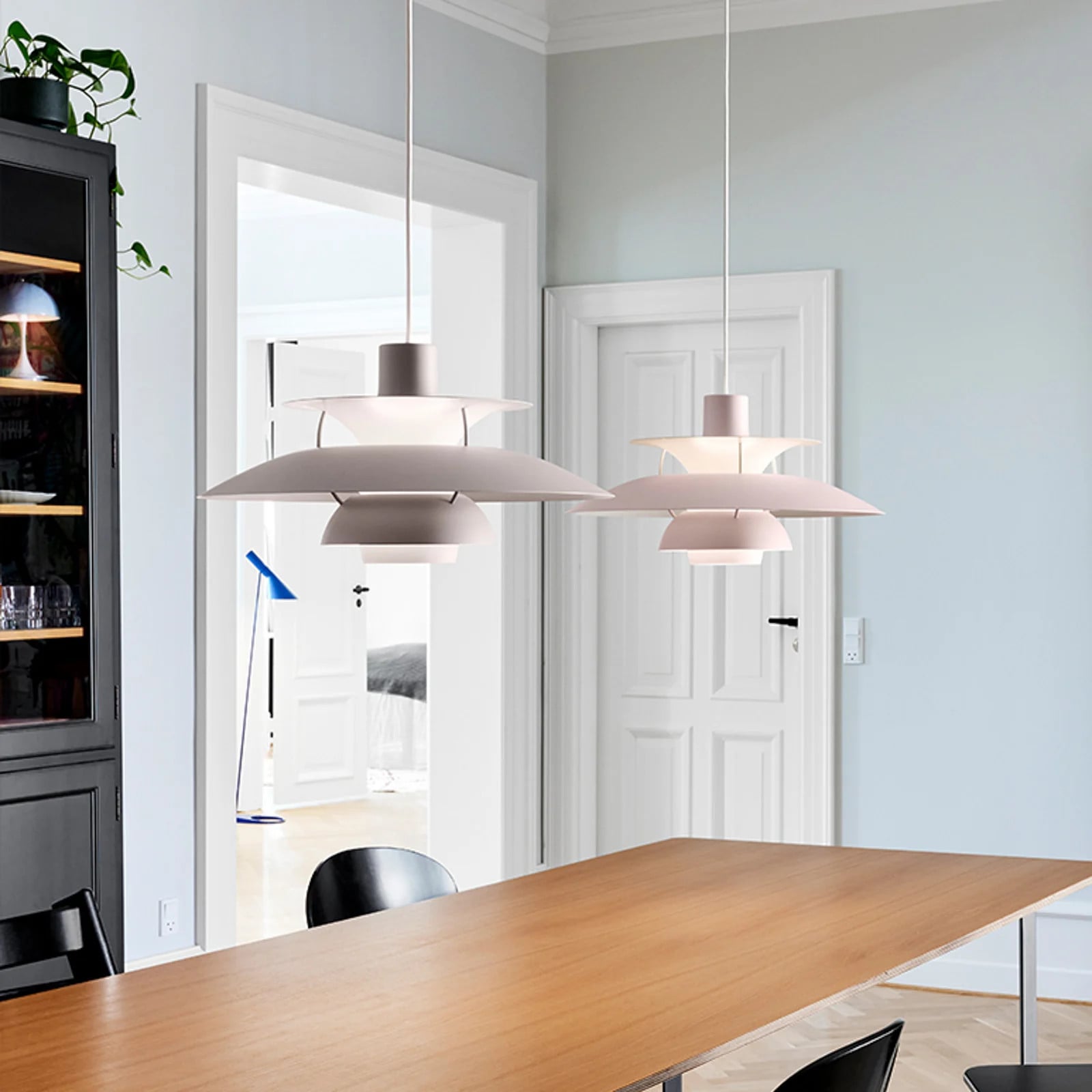 Louis Poulsen PH 5 hanglamp - Grijs - Aluminium