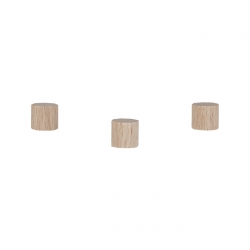 Halmakegel.com Achteckstein Ocean - 10x10mm - natur 256391