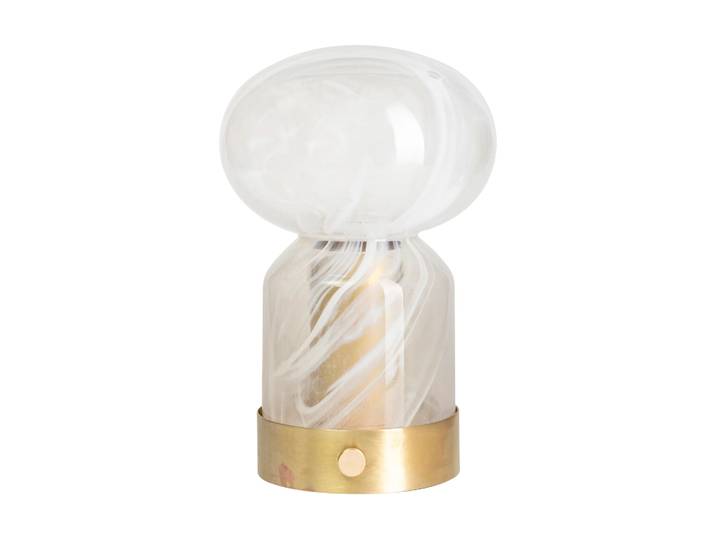 Örsjö Belysning Lampe de table portable Essence Cloudy Laiton-verre