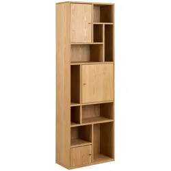 Actona »Rangoon« Regal Eiche Furnier geölt 60,5x180x30 cm