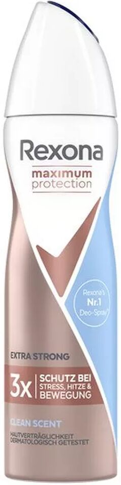 Rexona - Aero Woman MaxPro Clean Scent Deodorant, Invisible, 150  ml