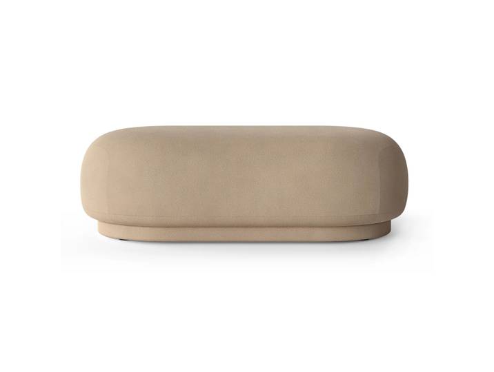 Ferm Living Rico ottoman Brushed sand