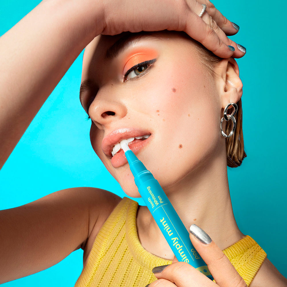 POP. lápiz blanqueador sabor menta 4 ml