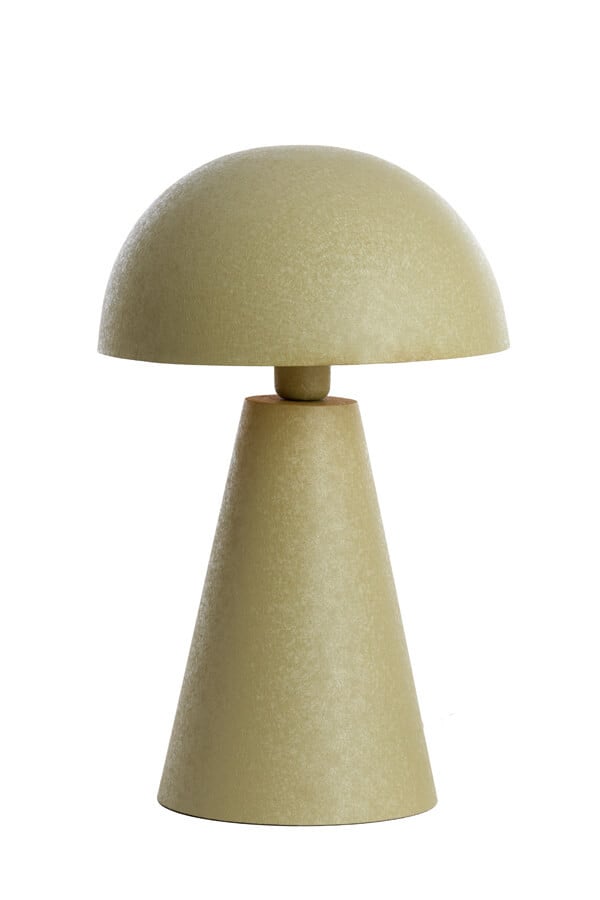 Light & Living Design tafellamp Surrina groen Ø 31cm