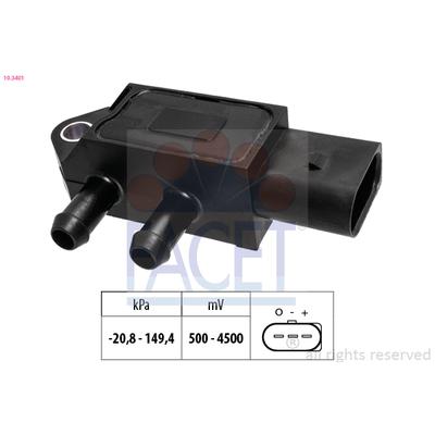 FACET Sensor, Abgasdruck 10.3401 für VW