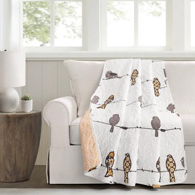 Lush Decor Rowley Birds Throw Blanket