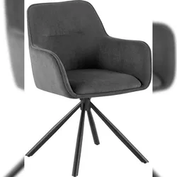 CLP Esszimmerstuhl Tipton Cord grau