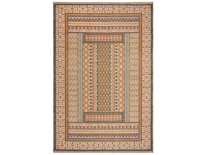 Teppich Mate hellbraun Anderes Muster Jute/Baumwolle 160 x 230 cm