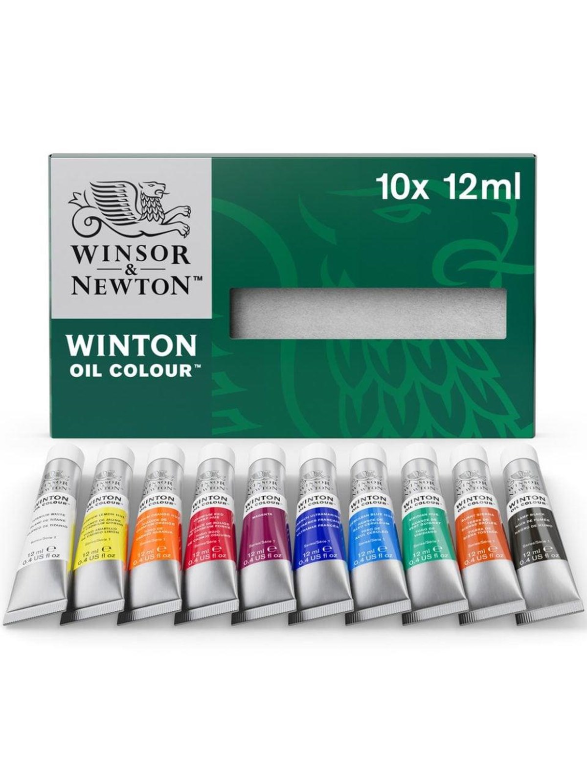 Winsor & Newton Winton Oil Colour Tube Set (10 x 21 ml)