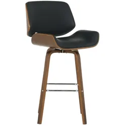 Carmen 4027 Barhocker – Nussbaum/Schwarz