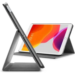 Cellularline Folio (Apple iPad 2019 (7. Gen), Apple iPad 2020 (8. Gen), Apple iPad 2021 (9. Gen)), Tablet Hülle, Schwarz