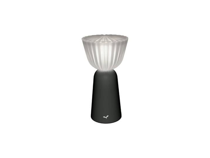Fermob - Lampe extérieur sans fil rechargeable Swiing - Noir - ABS recyclé - Designer Tristan Lohner