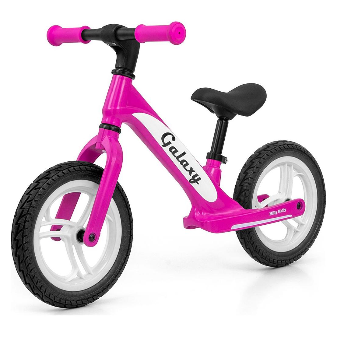 Mally Milly Rowerek biegowy Galaxy pink magnezowy 25 kg (3398)