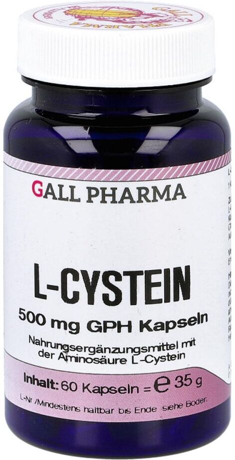 L-cystein 500 mg Kapseln 60stk