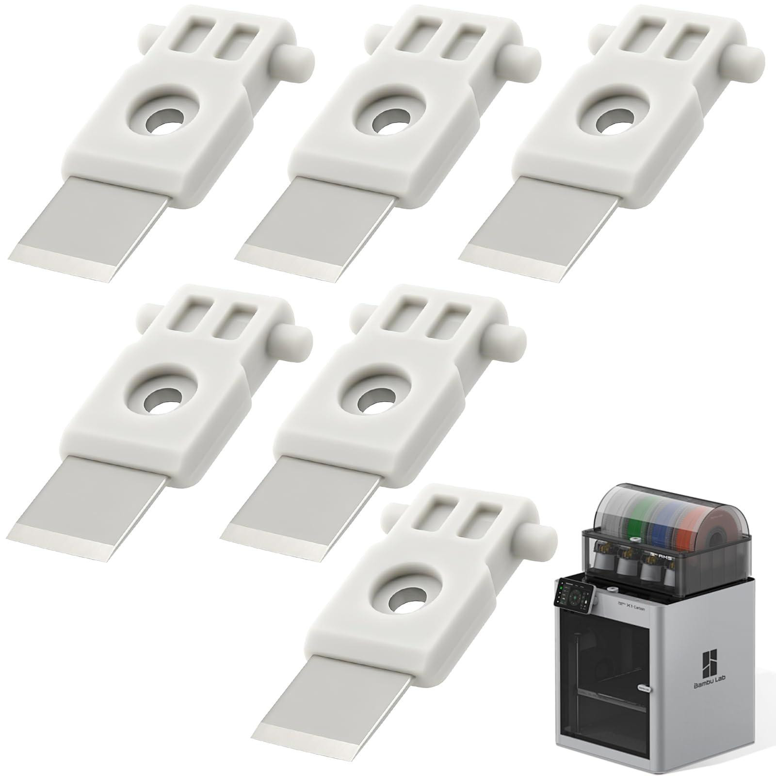 Selius 6 stuks 3D-printer filament snijder en gereedschapskop schraper