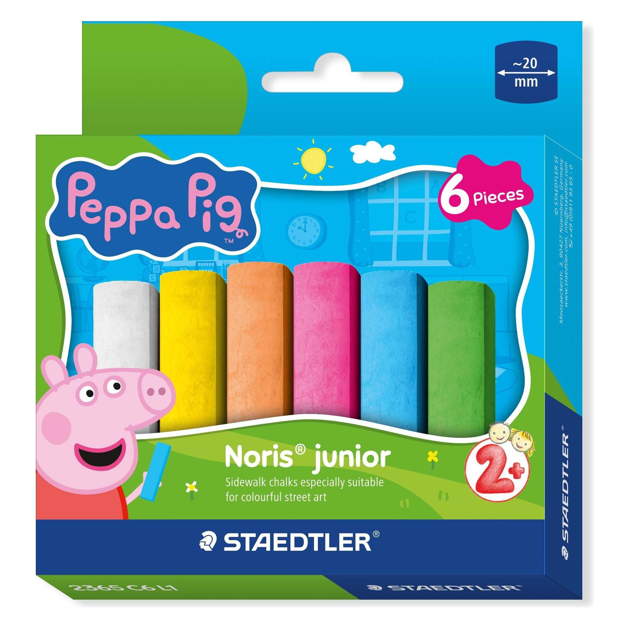 Staedtler Peppa Pig Strassenmalkreiden (1x) (2365C6L1)