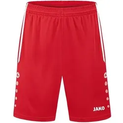 JAKO Kinder Shorts Allround, Größe 128 in Rot Rot