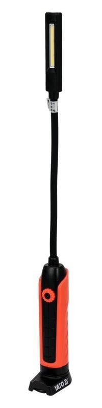 Yato YT-08527 LED Werklamp met 2 lampen, 5W/10W, 6500K, 500 lm en oplaadbare accu