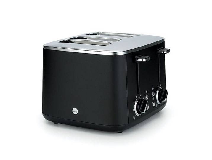 wilfa Toaster WILFA Toaster FAMILY, für 4 Scheiben, 1600,00 W, Herausnehmbare Krümelschublade