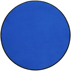 Spielteppich SITZKREIS - Blau - Rund 100cm