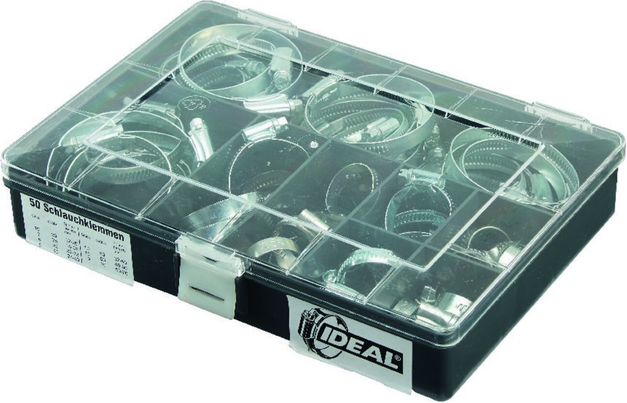IDEAL-Schlemper Schlauchschellen-Set W1 9mm sortiert ; Ideal Schlemper (SORT109)