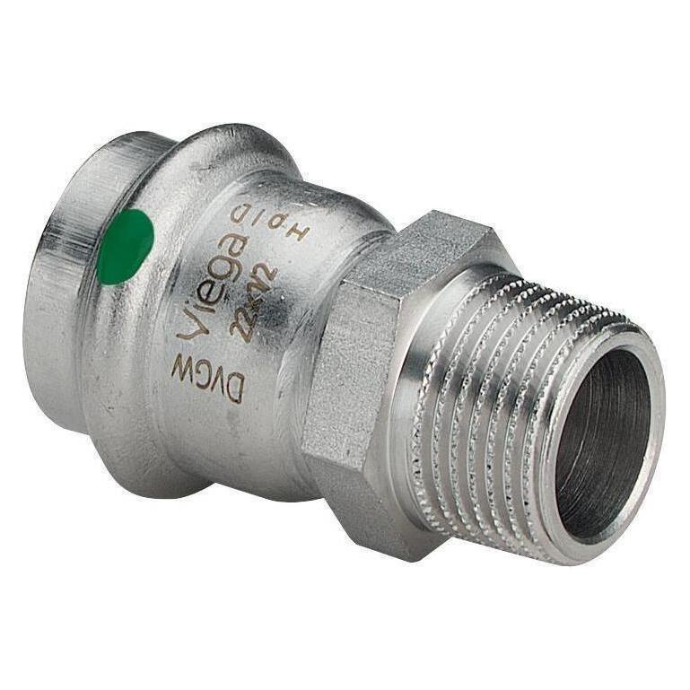 Viega 2311 - entronque Sanpress 2311 Durchmesser 28 x 1 Edelstahl (Pressverbindung) (436520)
