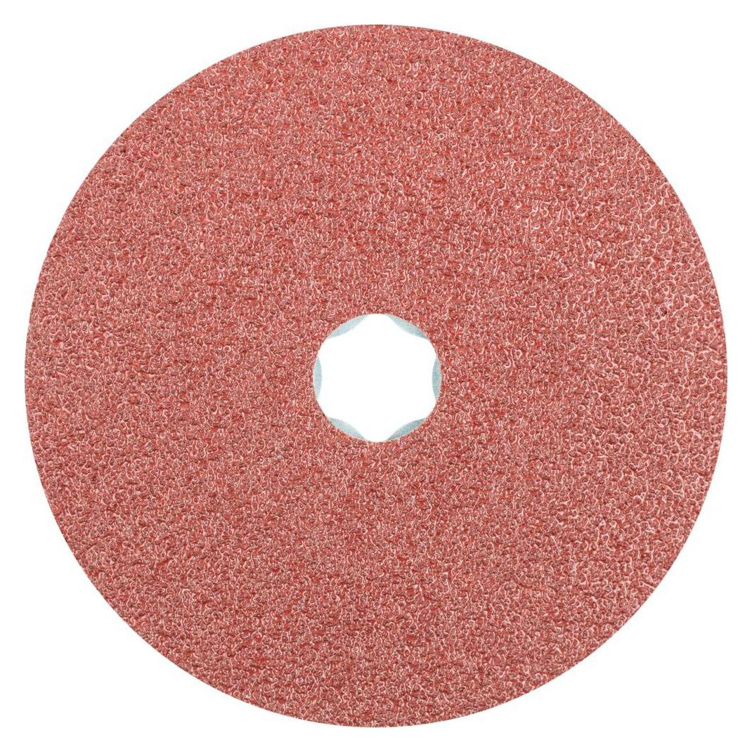 Pferd Schleifteller COMLICK Korund Fiberscheibe Ø 125 mm A 36 für universelle Anwendungen Durchmesser (64190103)
