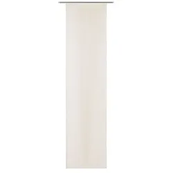 Gözze Schiebevorhang Belmondo 60 x 245 cm Polyester Beige Creme