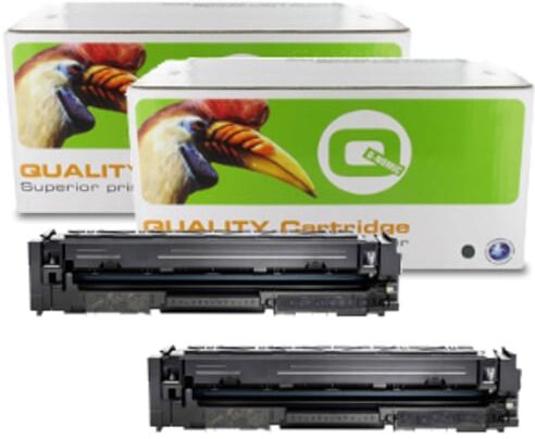 Q-Nomic Pack 203X (CF540X) x2 toner negros XL