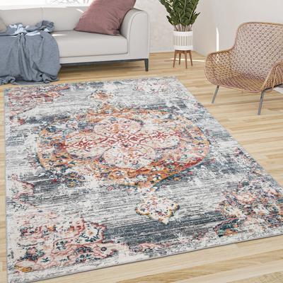 Paco Home Vintage Rug Oriental Design with Modern Ornaments Multicolor