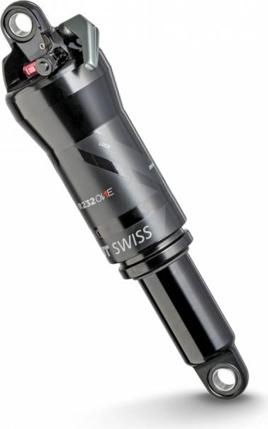 Dt Swiss R232 ONE Mid w/o remote Hintere Stoßdämpfer 210 x 55 mm Schwarz