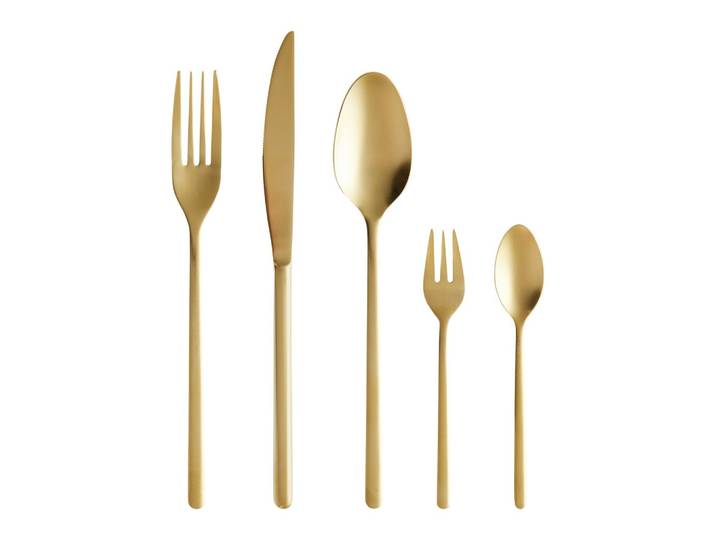 Besteckset Beverly Goldfarben, 20-teilig