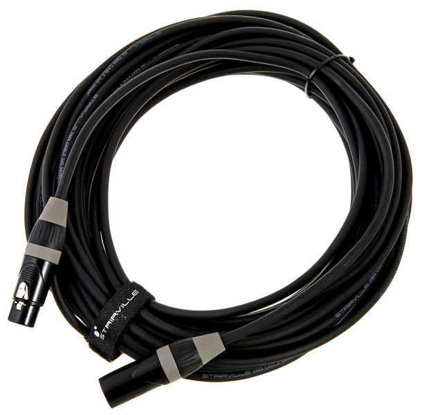 Stairville PDC3CC DMX Cable 15,0 m 3 pin grigio