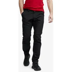 Outdoor Basic Pants Herren Black, Größe:M - Outdoorhose, Wanderhose & Trekkinghose - Schwarz
