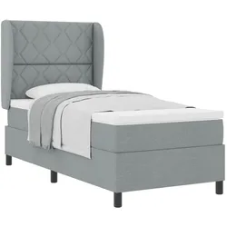 vidaXL, Boxspringbett, Bettmatratze (90 x 190 cm)
