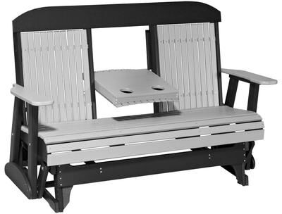 Luxcraft Outdoor All-Weather Poly Lumber Classic Glider