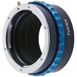 Novoflex Nikon Objektive an Fuji X Pro, Objektivadapter, Blau, Schwarz