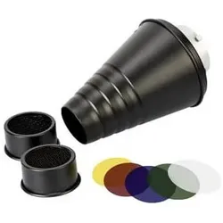Swit BA-ST3 3.1-inch Snoot with honeycomb (Kamera Akku), Kamera Stromversorgung